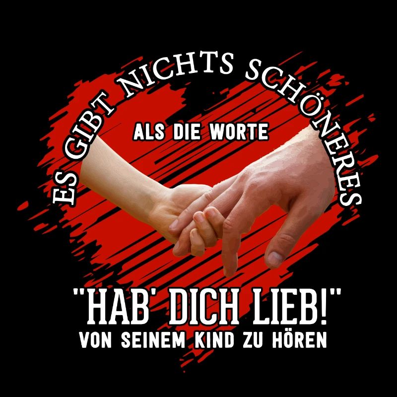 Kind Kinder Tochter Sohn Geschenk Herz Hand Hab