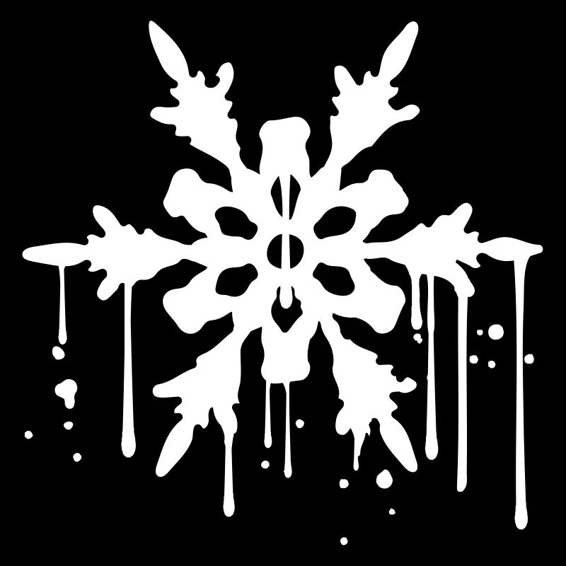 wet graffiti drops melted cool winter kal