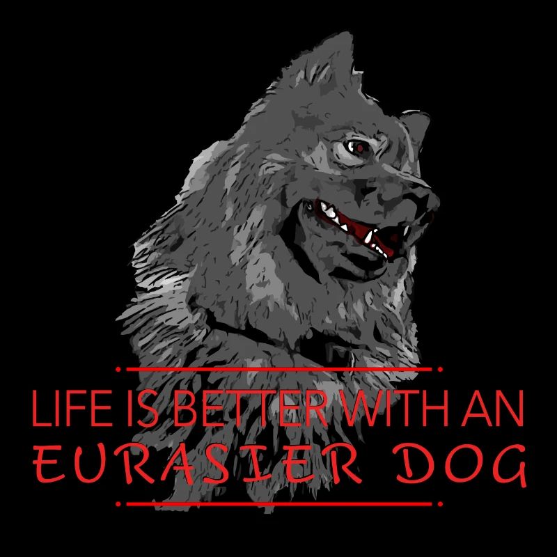 Life is better with Eurasier dog