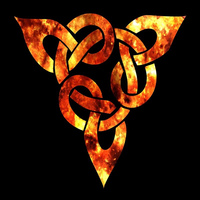 celtic knot 6 fire