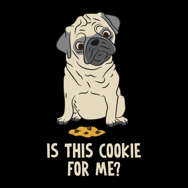 Dog Cookie Cookie Pug Gift