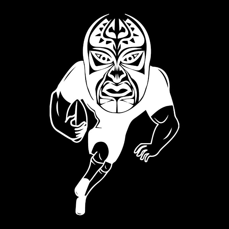 Maori Rugby Player Haka Running - Gift Idea