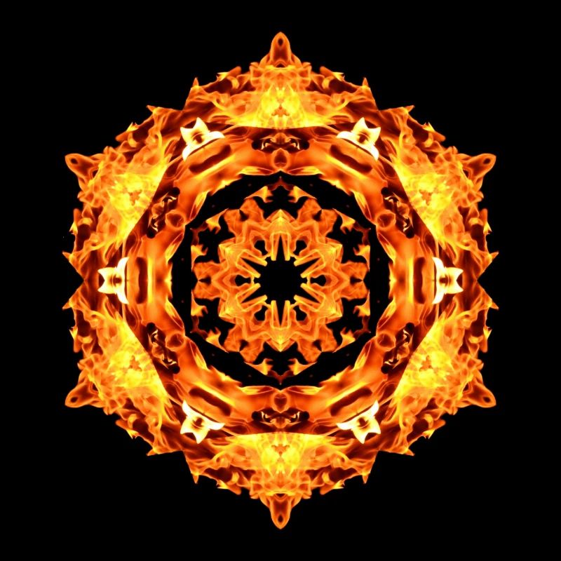 Mandala Feu