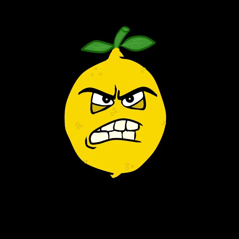 Ich bin sauer Zitrone