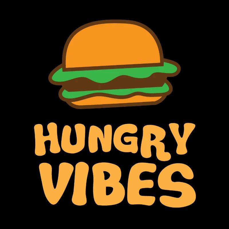 Hungrige Stimmung mit süßem Hamburger