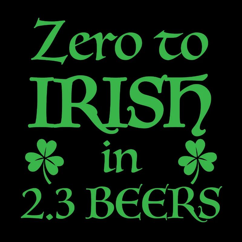 Zero to Irish dans 2,3 bières