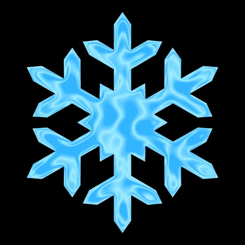 Snowflake with pattern - christmas