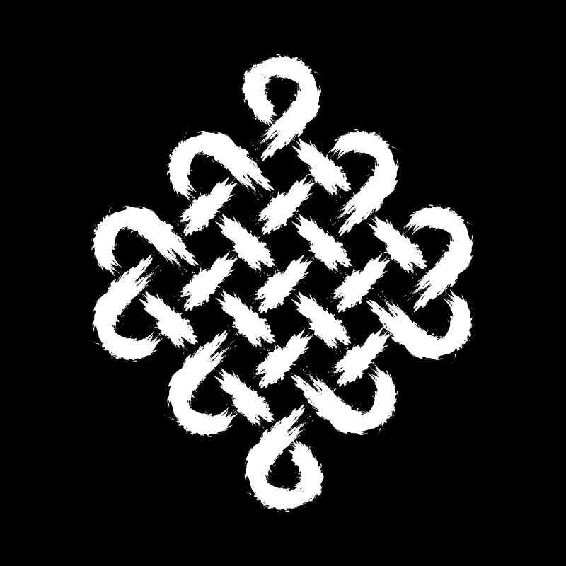 Symbole de l'infini brosse symbole celtique