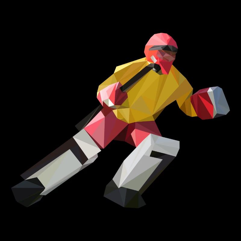 Polygone de gardien de but