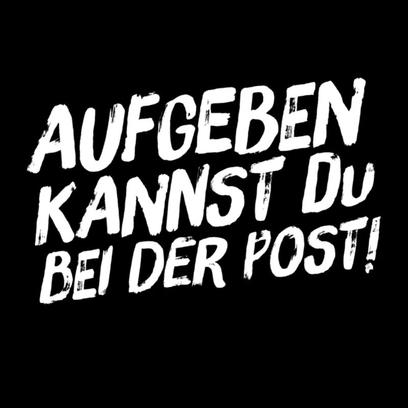 Aufgeben kannst Du bei der Post