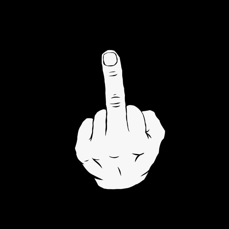 Mittelfinger Geschenk lustige Geschenkidee Finger