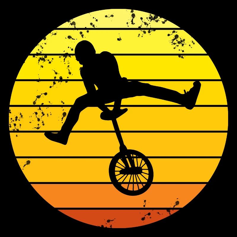 Einrad fahren Einradfahrer Geschenk