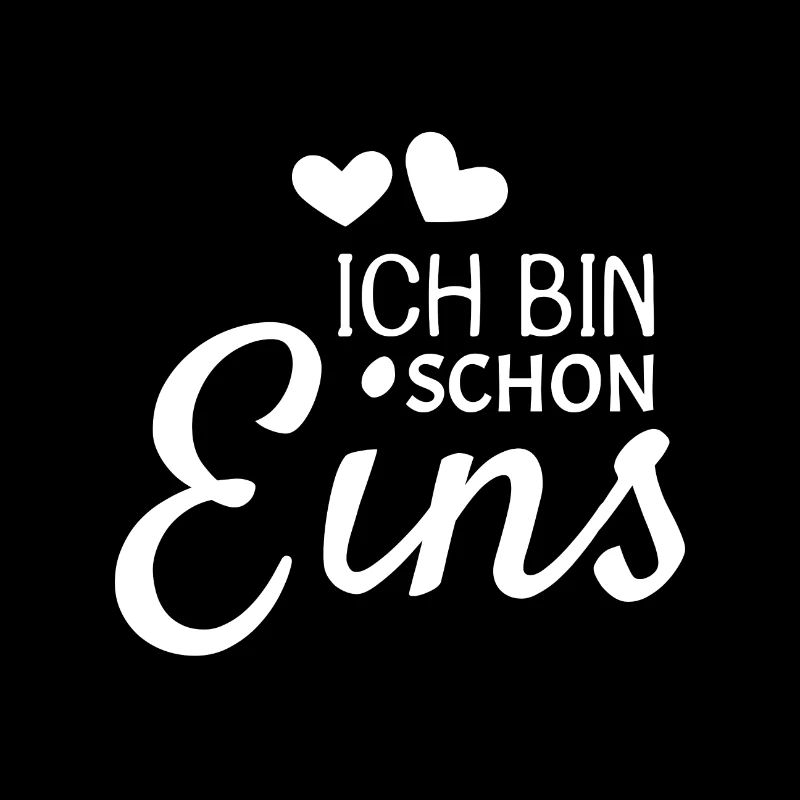 1 Geburtstag Ich bin schon Eins