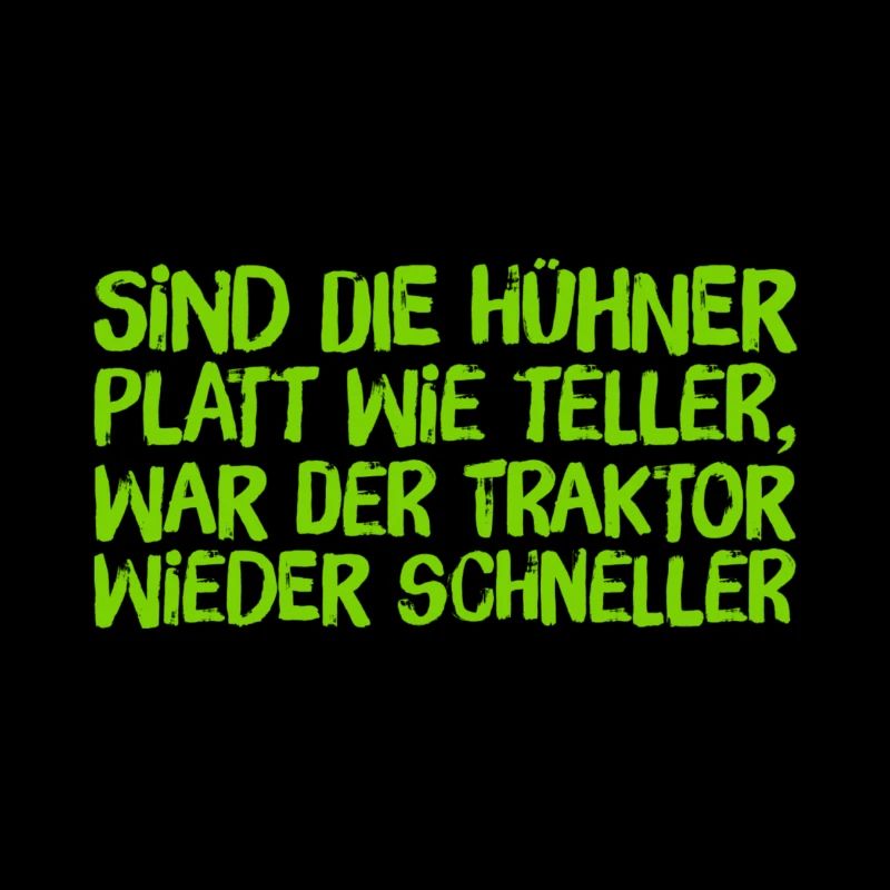 der schnelle Traktor