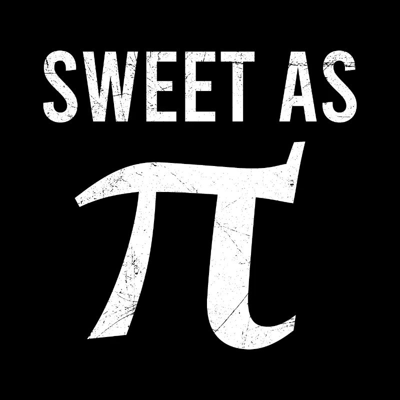 Math symbols Sweet As Pi Funny gift idea