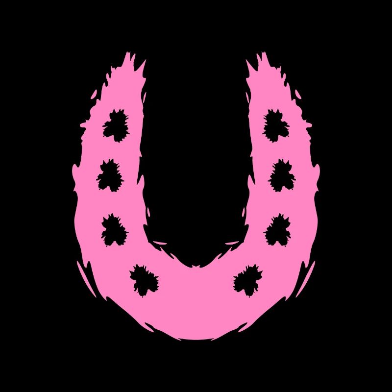 Cheval symbole de fer à cheval