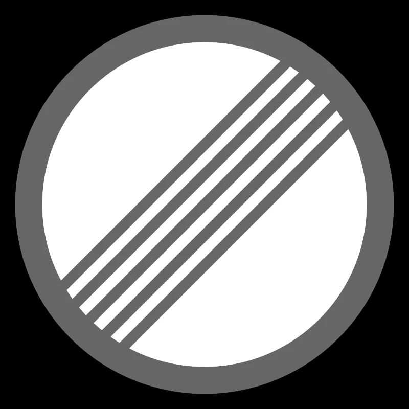 Traffic sign speed free highway