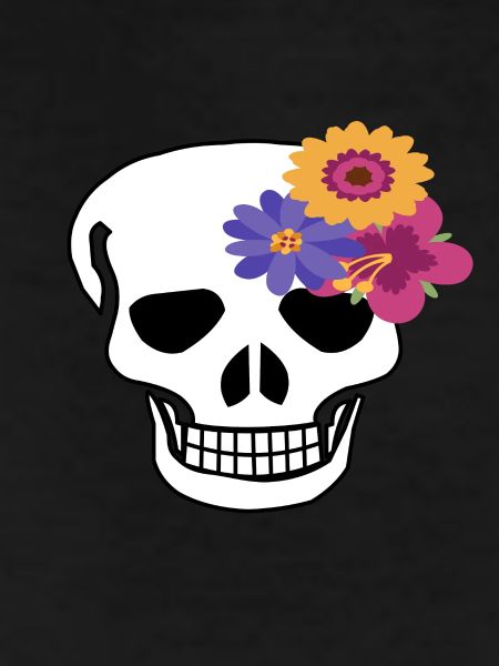 Skull flower