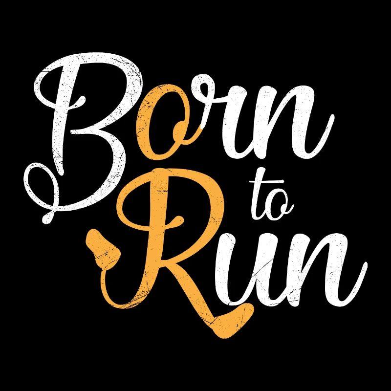 Jogger Born to Run Geschenkidee