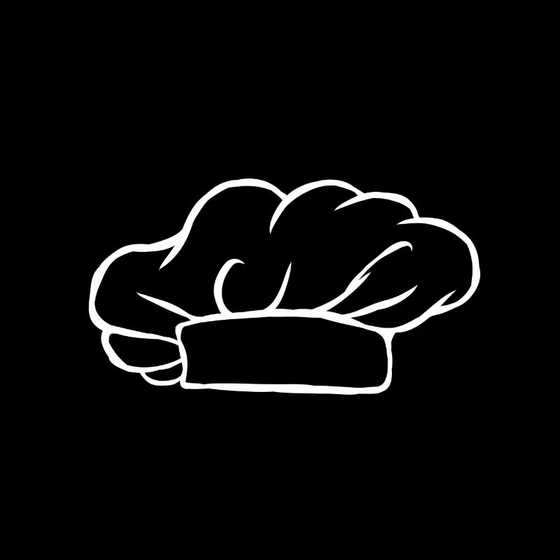 Chef's hat cook gift hobby cook baker cook