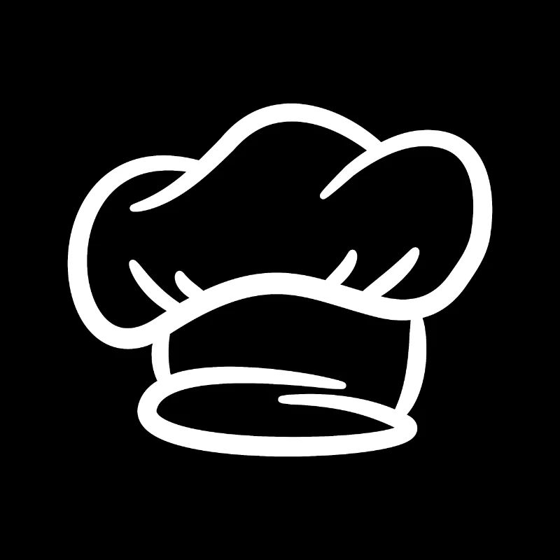 Chef's hat chef symbol gift