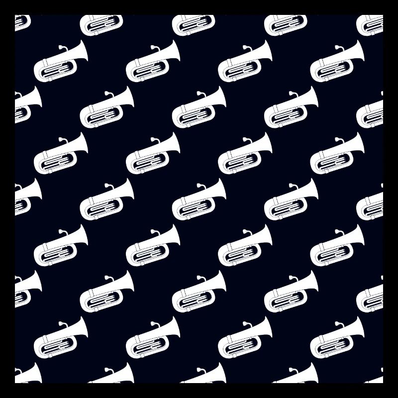 Tuba instrument pattern