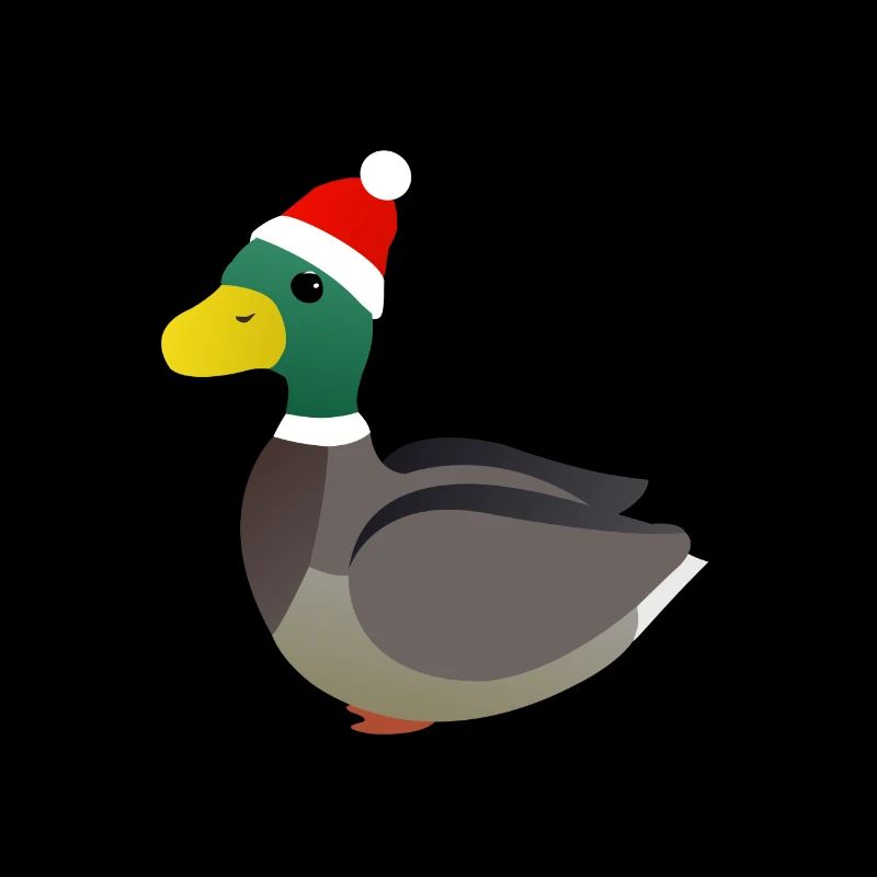Ente Weihnachten Winter