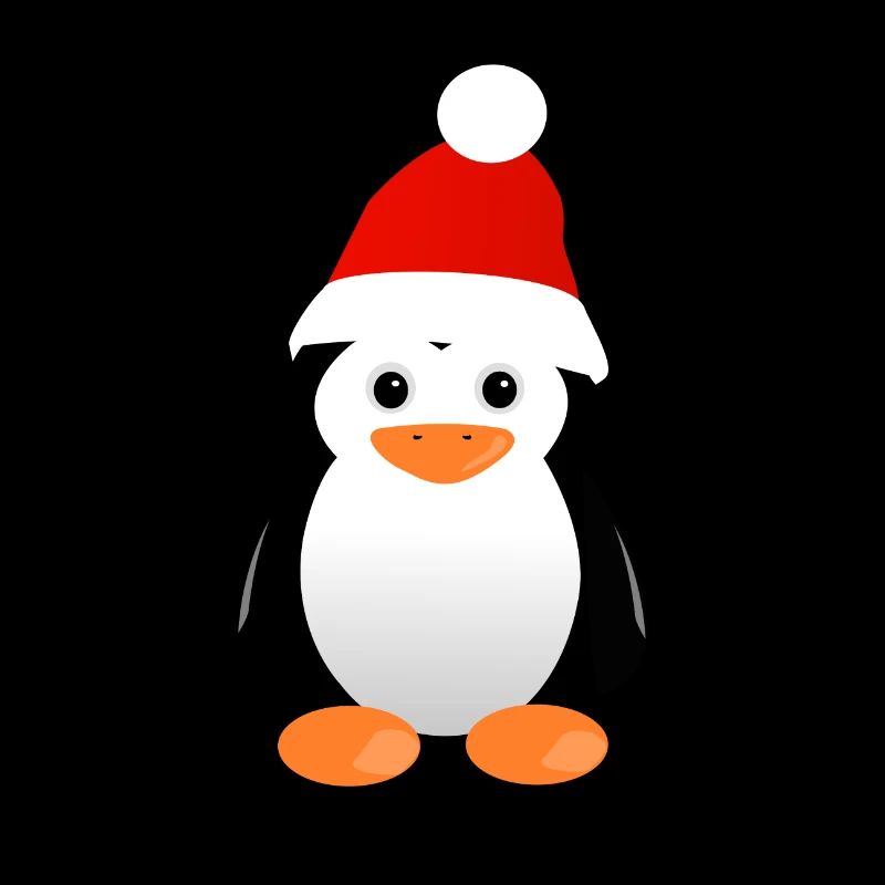 Pingouin Noël doux