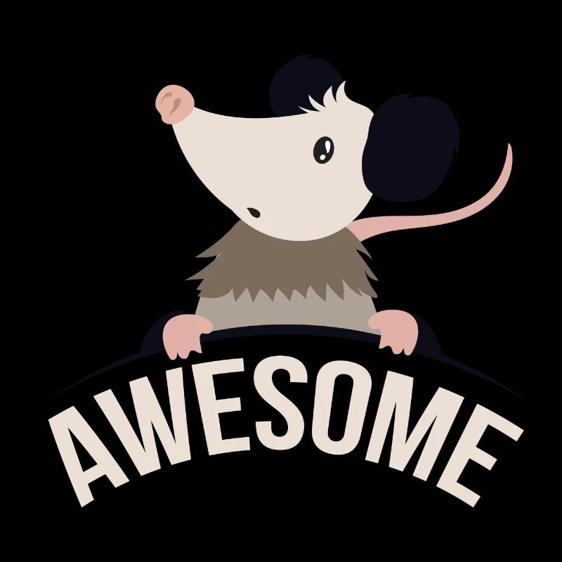 Awesome Possum Süße Tiere Geschenkidee