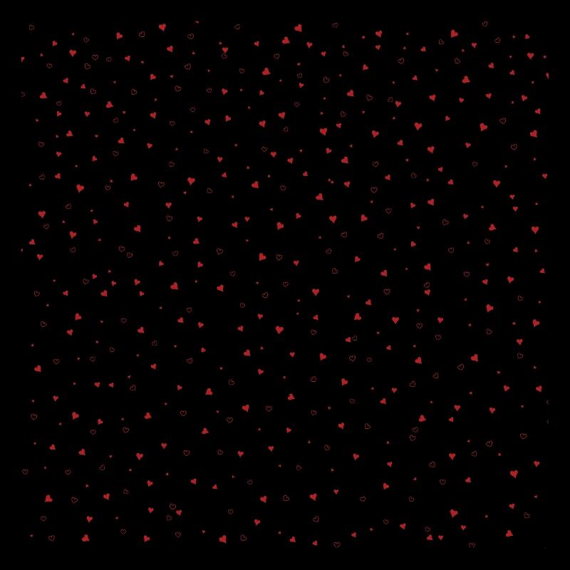 Cute Tiny Hearts Pattern Print Background Present