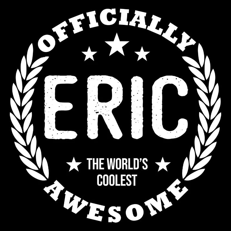 Eric first name gift personalized tshirt eric
