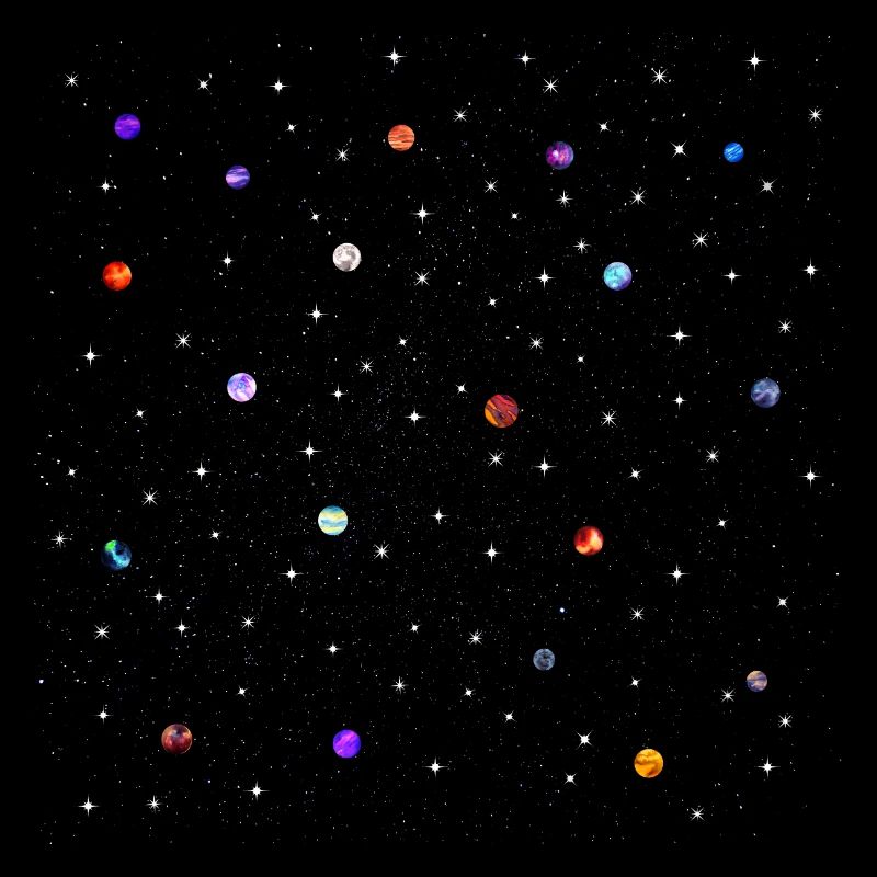 Galaxy Pattern - Cosmos - Planets