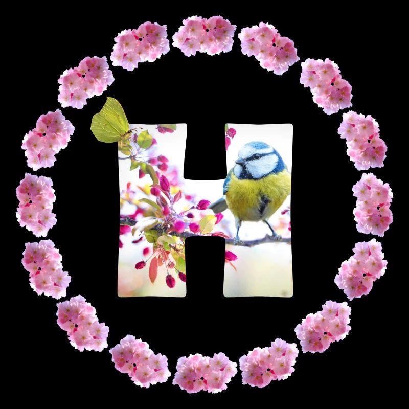 printemps oiseau papillon h