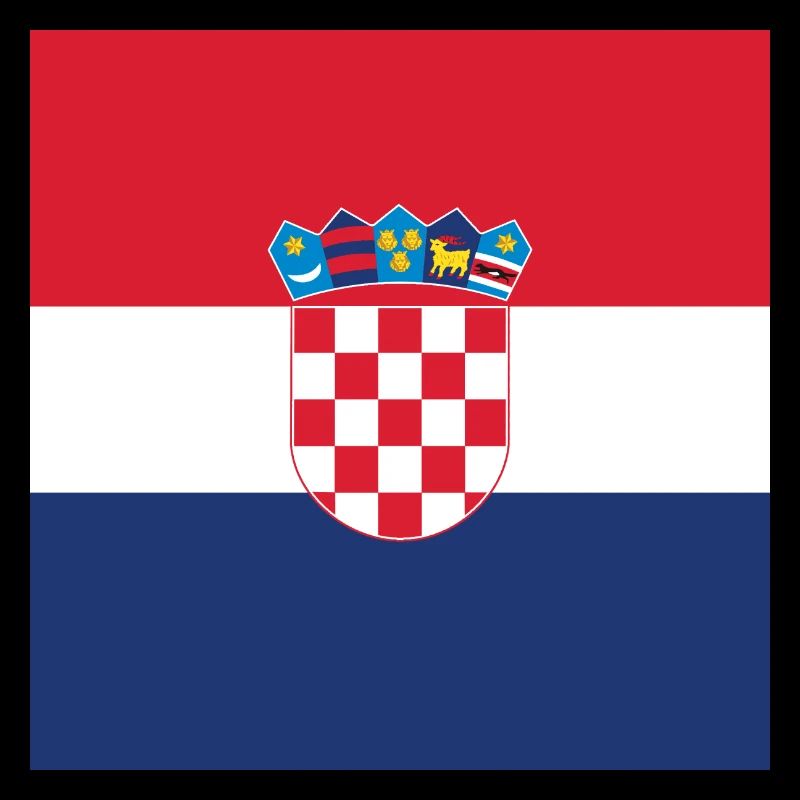 Kroatien Flagge - Kroatische Stolz Geschenk