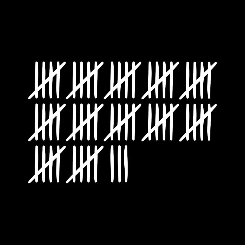 63 birthday tally sheet - 63 years old