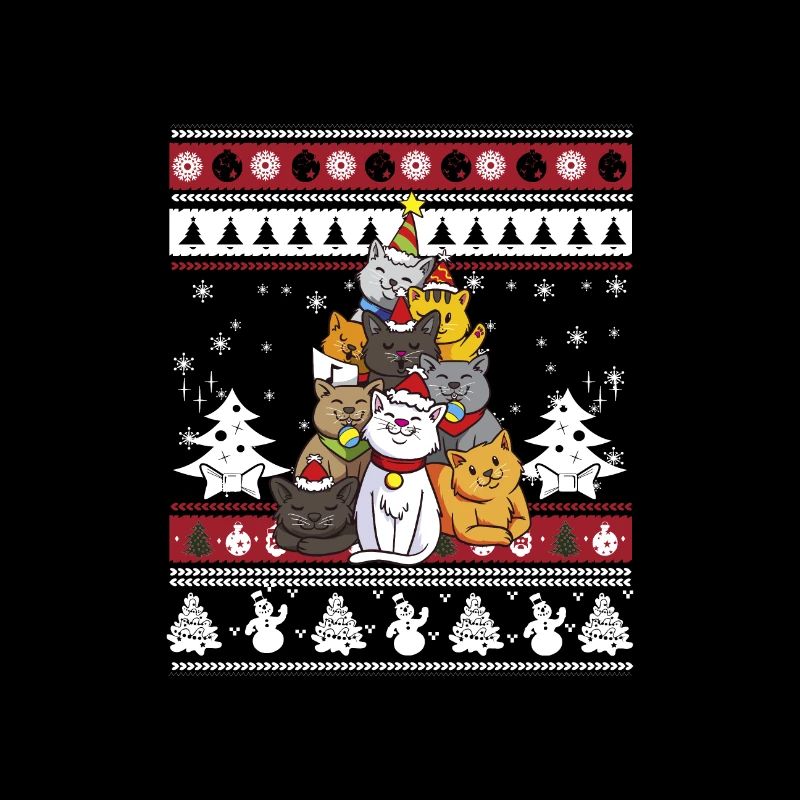 Arbre à chat de Noël