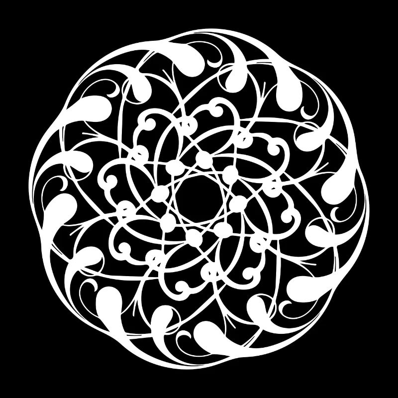 Flowers Mandala Geometric