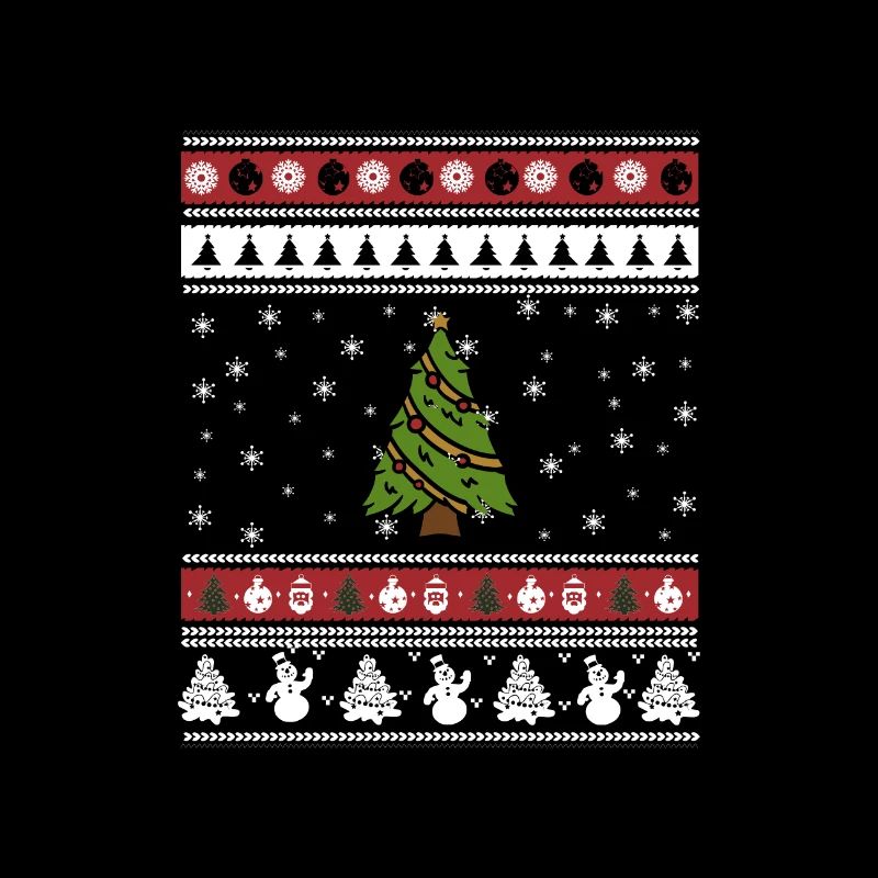 Arbre de Noël moche Noël