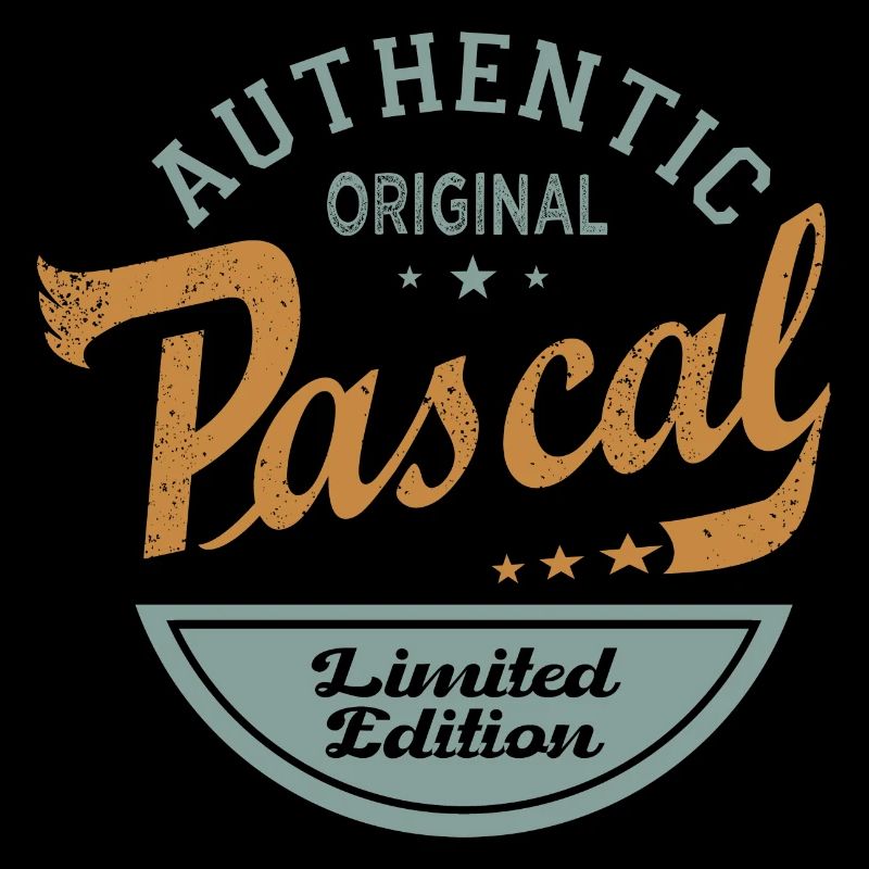 Pascal first name Gift Personalized tshirt pascal