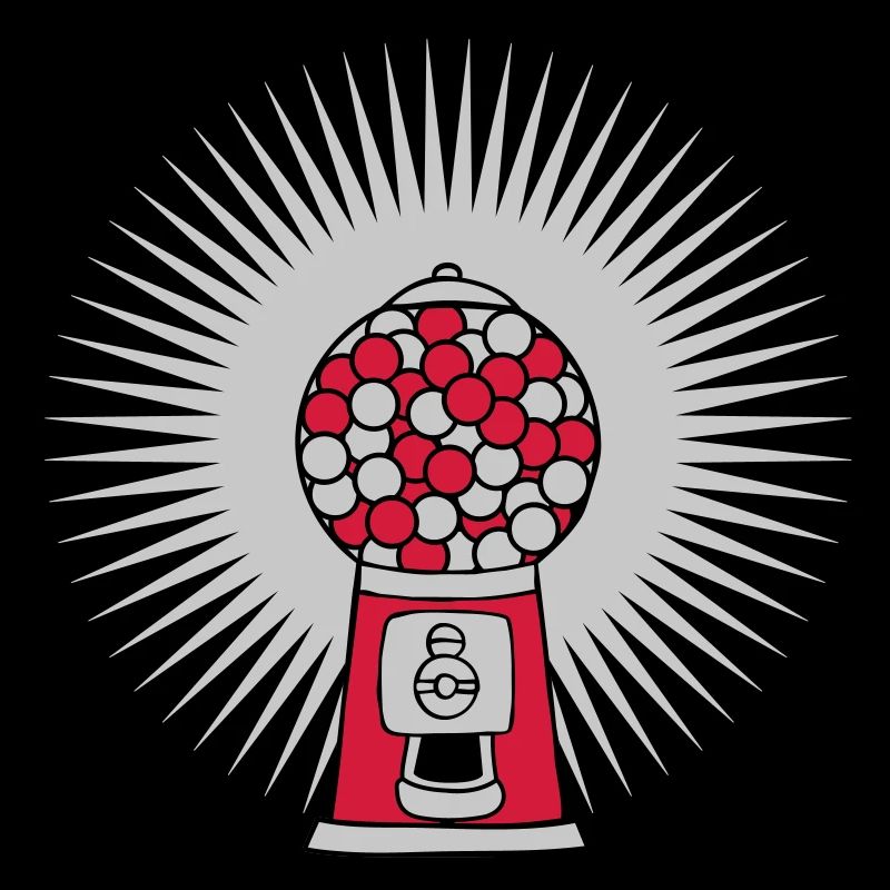 Strahlen Kaugummi Spender