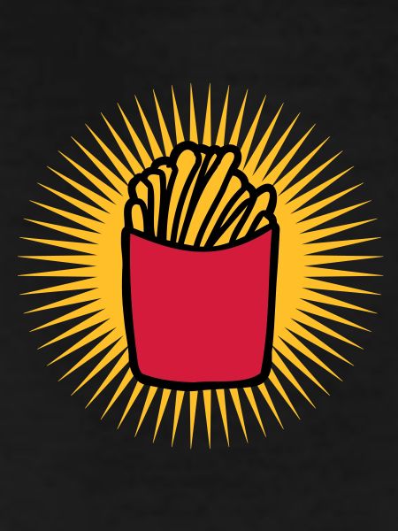 Blasting French fries