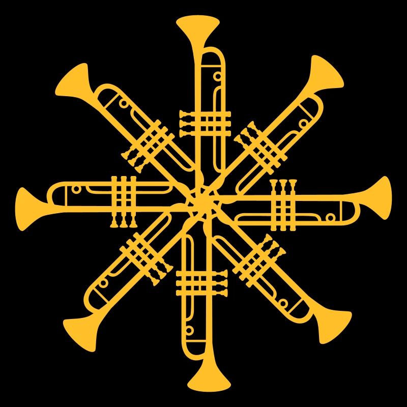 Decorative circle trumpets