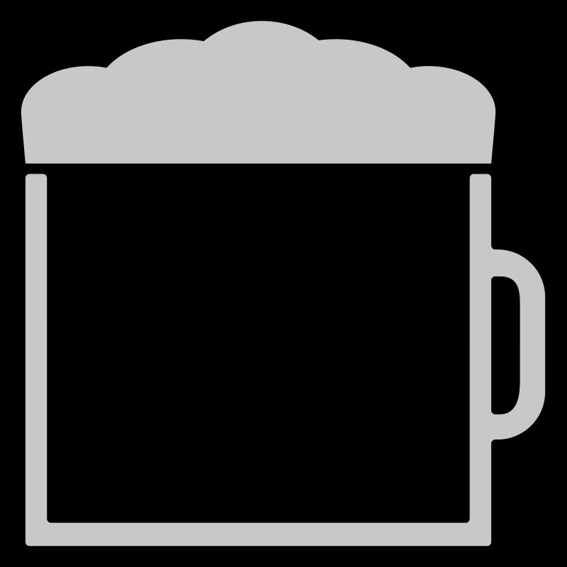 Text Rahmen Bierglas Krug