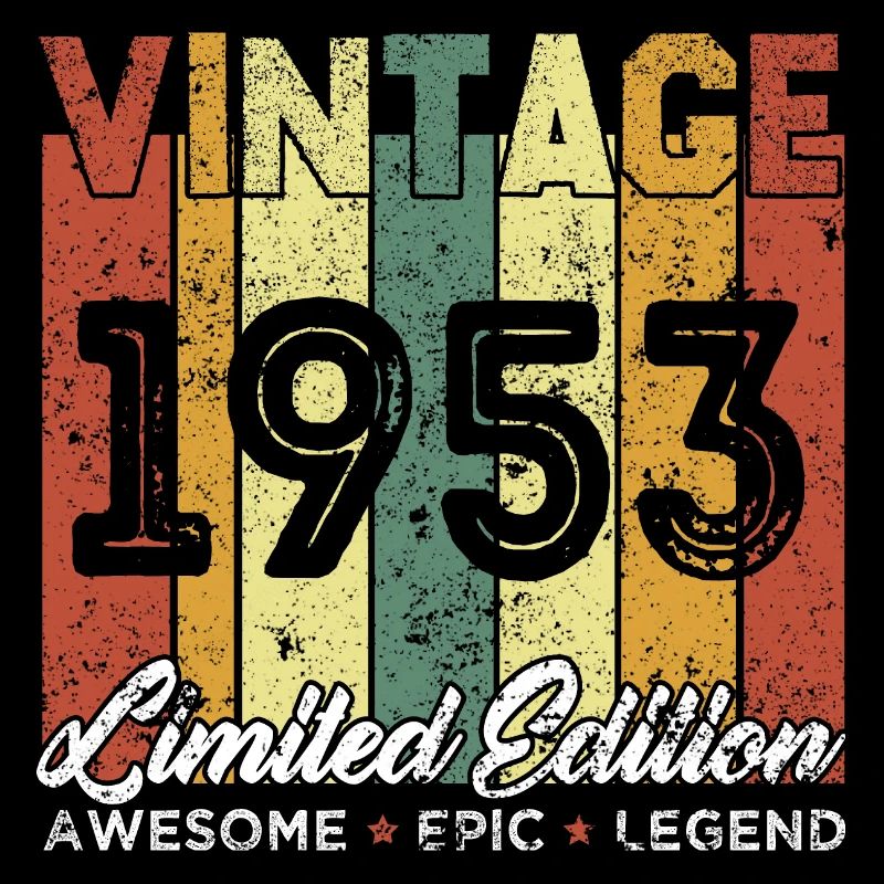Vintage 1953 Geburtstagsgeschenk Limited Edition