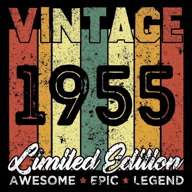 Geburtstagsgeschenk Vintage 1955 Limited Edition