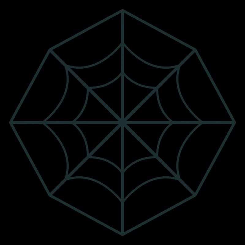 irregular spider web