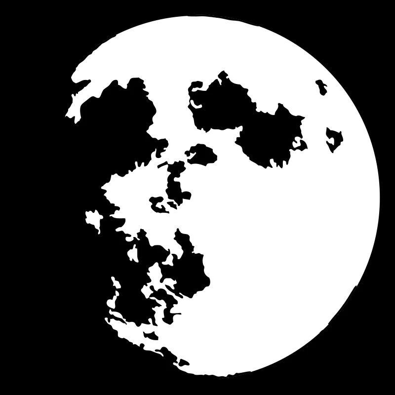 Lune (couleur personnalisable)