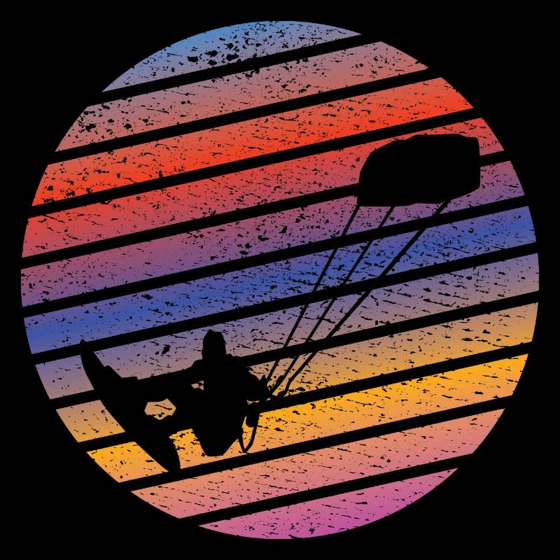 Kitesurfer Surf Cadeau Planche à voile Windsurfer