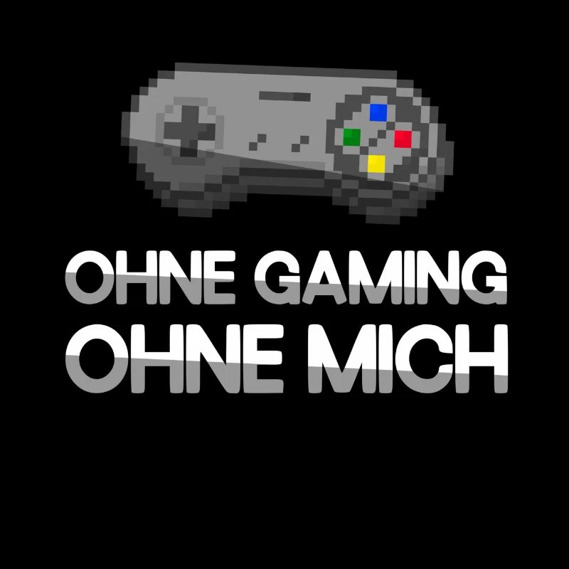 OHNE GAMING OHNE MICH + SNES Controller - Gaming