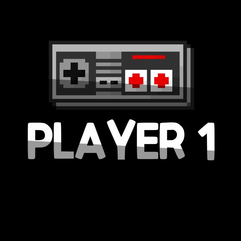 PLAYER 1 + NES Controller - Gaming